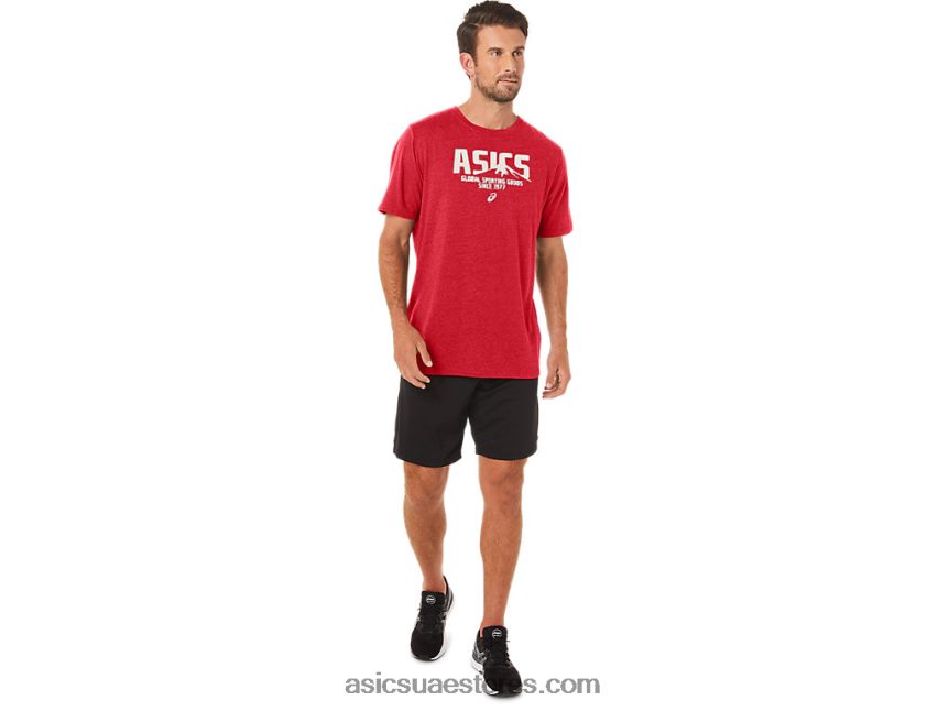 Asics هيذر الأحمر الكلاسيكي 1977 MTN نقطة الإنطلاق 2N24DJ21