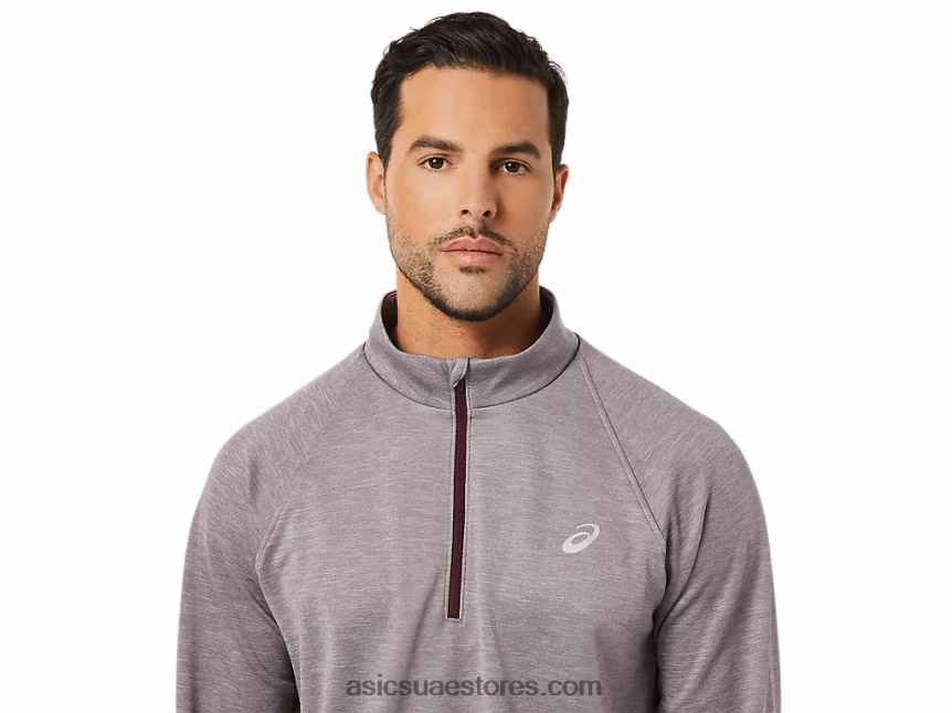 Asics هيذر المريخ العميق الرجال الشتاء ثيرموبوليس 1/2 الرمز البريدي 2N24DJ1711
