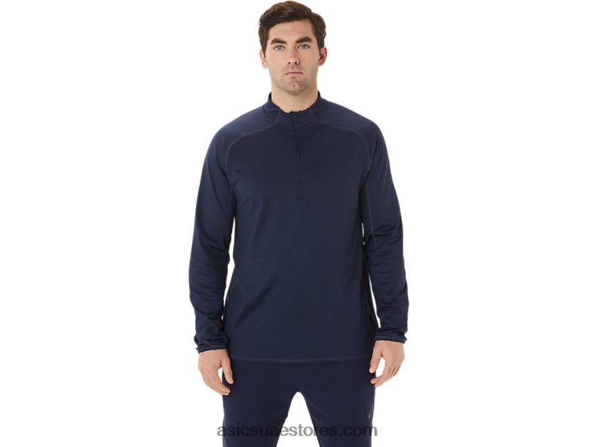 Asics منتصف الليل جاكار أكتيبريز للرجال 1/2 بسحاب علوي 2N24DJ761