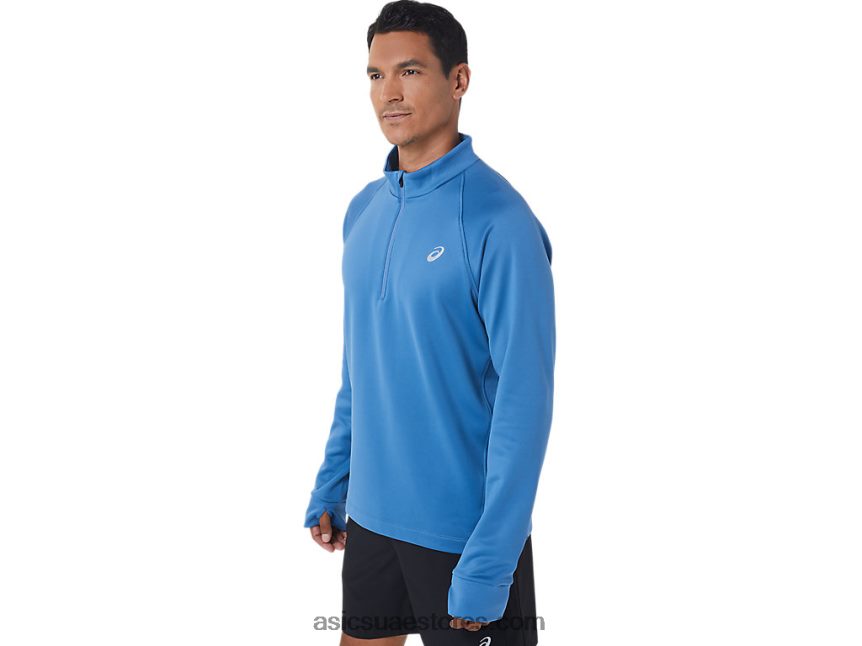 Asics اللازوردية الرجال الشتاء ثيرموبوليس 1/2 الرمز البريدي 2N24DJ836