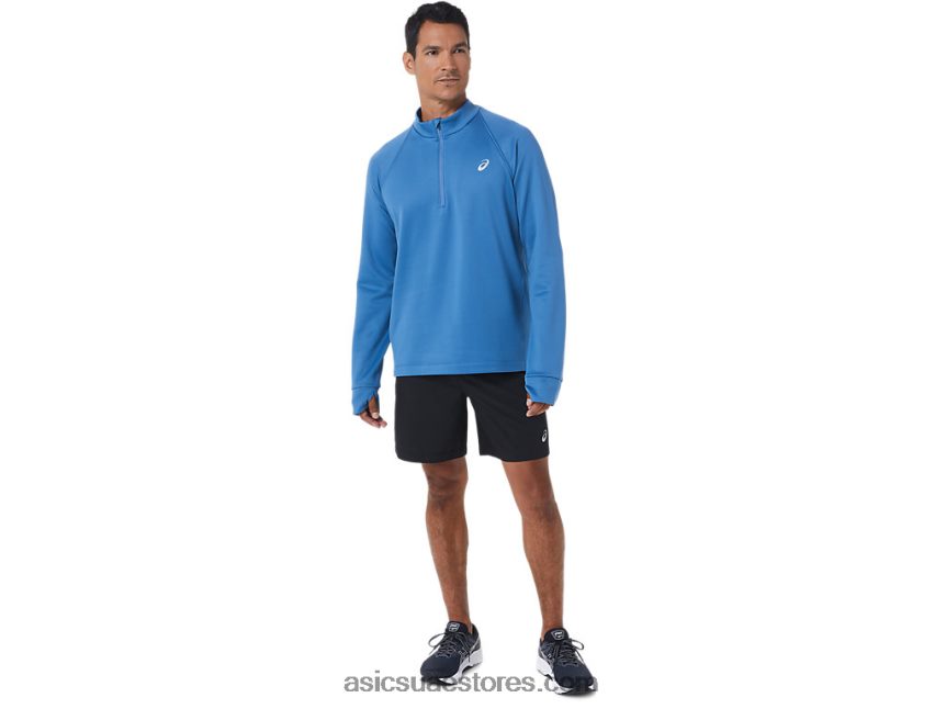 Asics اللازوردية الرجال الشتاء ثيرموبوليس 1/2 الرمز البريدي 2N24DJ836