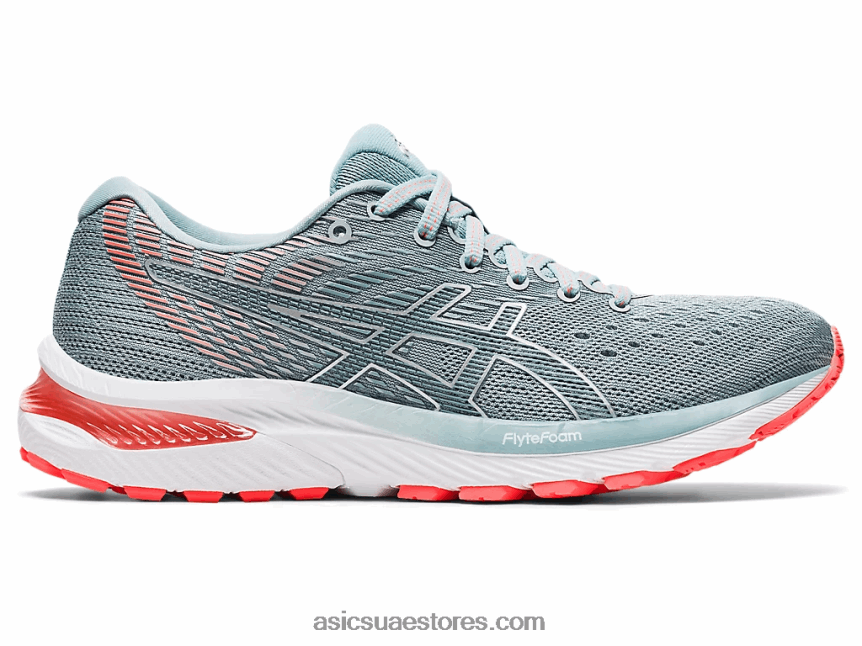Asics بيدمونت الرمادي / الصلب الخفيف جل الركام 22 2N24DJ4168