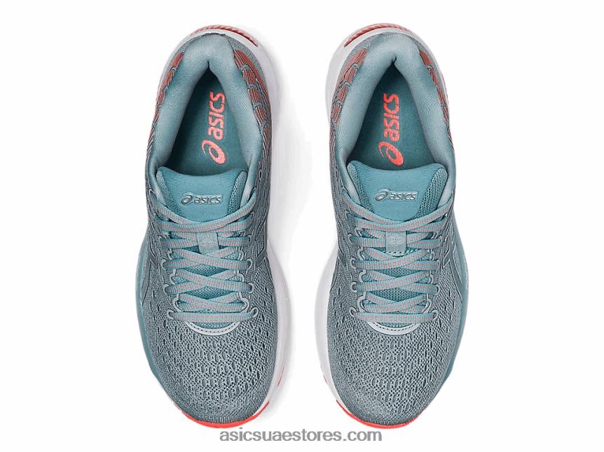 Asics بيدمونت الرمادي / الصلب الخفيف جل الركام 22 2N24DJ4168