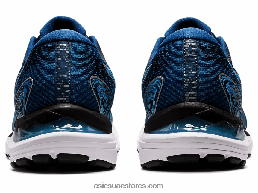Asics أزرق ماكو / فضي نقي جل الركام 23 2N24DJ1370