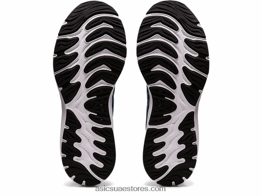 Asics أزرق ماكو / فضي نقي جل الركام 23 2N24DJ1370
