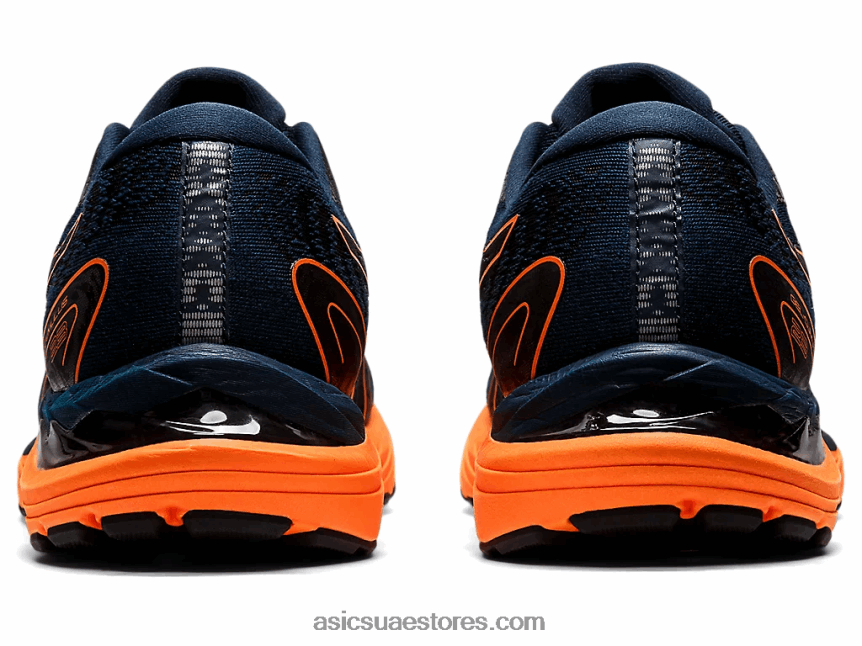 Asics الأزرق الفرنسي / البرتقالي المروّع جل الركام 23 2N24DJ1590