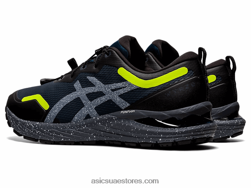 Asics أزرق فرنسي / أصفر أمان جل-ركام 23 مخرز 2N24DJ1631