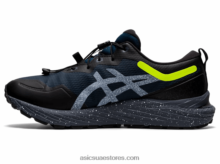 Asics أزرق فرنسي / أصفر أمان جل-ركام 23 مخرز 2N24DJ1631