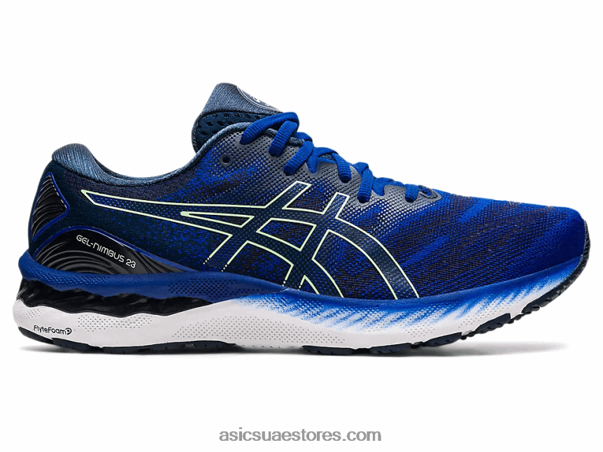 Asics موناكو أزرق / لامع لامع جل نيمبوس 23 2N24DJ1854