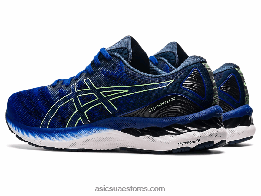 Asics موناكو أزرق / لامع لامع جل نيمبوس 23 2N24DJ1854