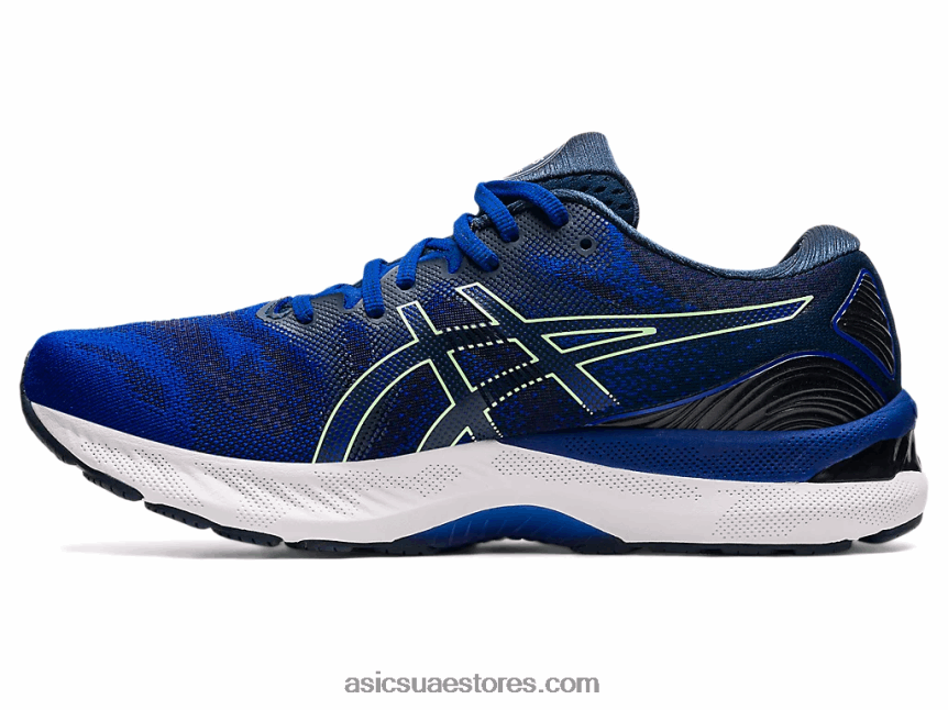 Asics موناكو أزرق / لامع لامع جل نيمبوس 23 2N24DJ1854
