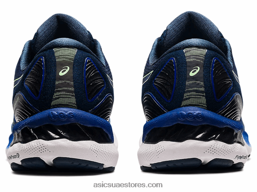 Asics موناكو أزرق / لامع لامع جل نيمبوس 23 2N24DJ1854