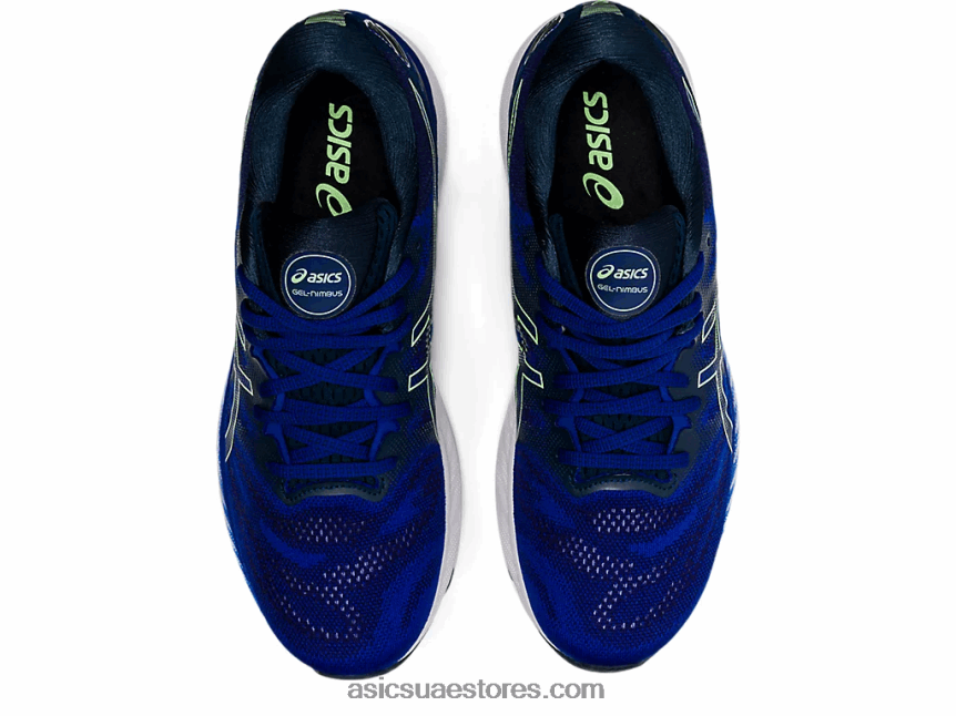 Asics موناكو أزرق / لامع لامع جل نيمبوس 23 2N24DJ1854