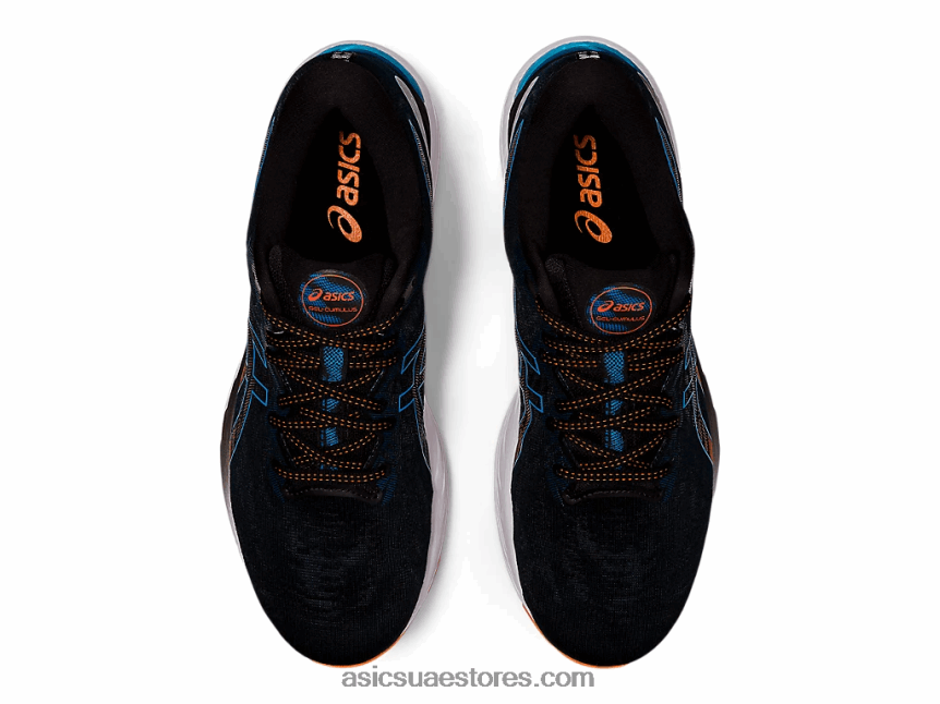 Asics أسود / أزرق تولد من جديد جل الركام 23 2N24DJ1887