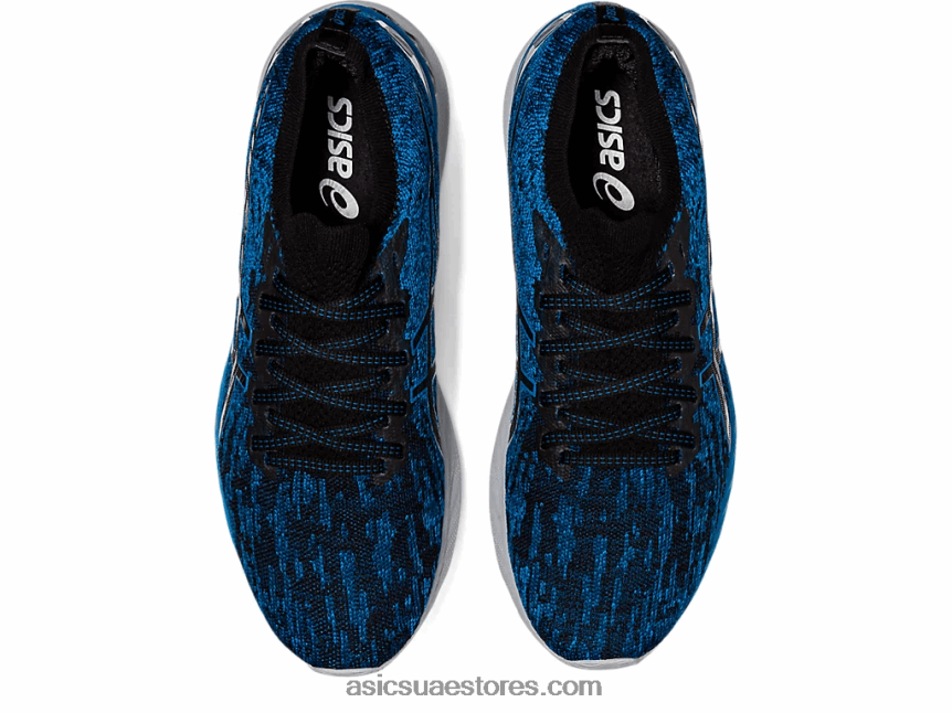 Asics تولد من جديد أزرق / أسود هلام نيمبوس 23 متماسكة 2N24DJ1895