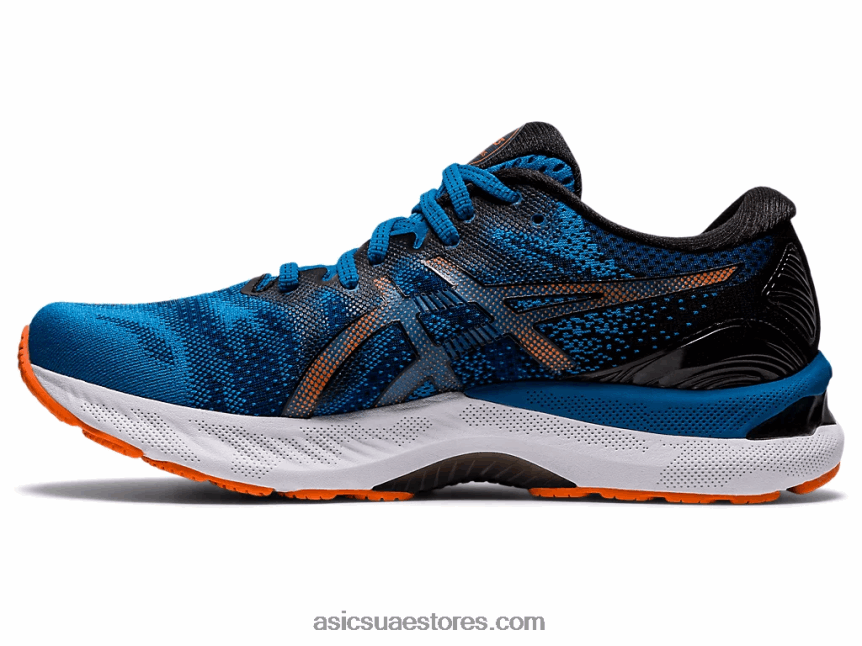 Asics تولد من جديد أزرق / أسود جل نيمبوس 23 2N24DJ1945