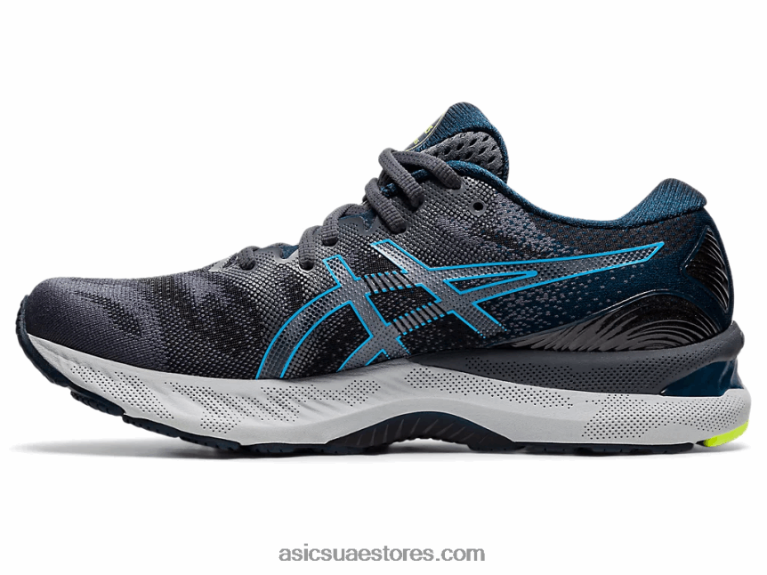 Asics الناقل الرمادي / أكوا الرقمية جل نيمبوس 23 2N24DJ2018