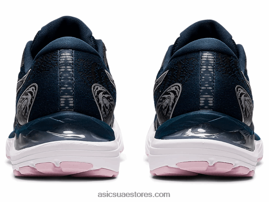 Asics الأزرق الفرنسي / الفضة النقية جل الركام 23 2N24DJ3357