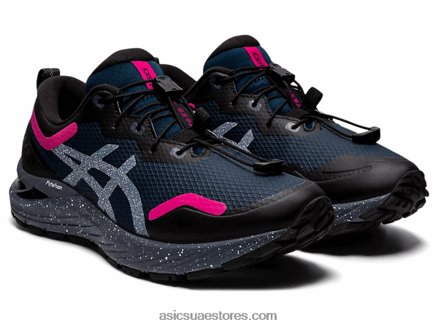 Asics الهذيان الأزرق / الوردي الفرنسي جل-ركام 23 مخرز 2N24DJ3631