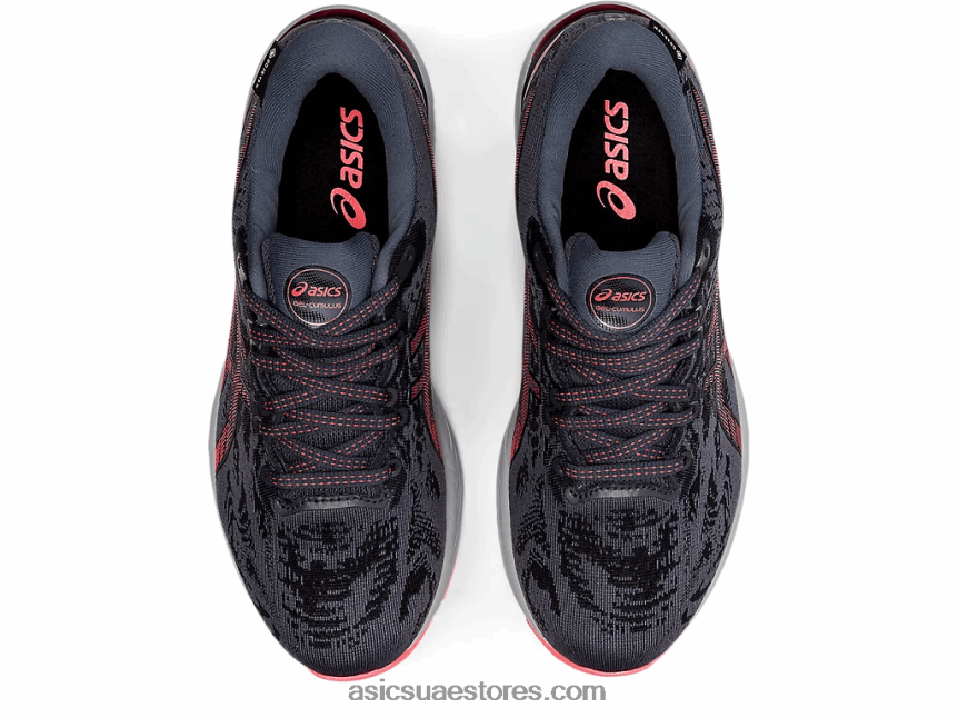 Asics رمادي الناقل / أسود جل-ركام 23 ز-تكس 2N24DJ3648