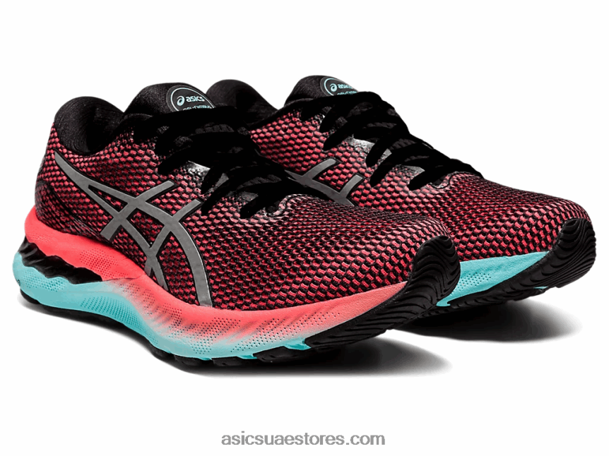 Asics أسود / فضي نقي جل نيمبوس 23 لايت شو 2N24DJ3743