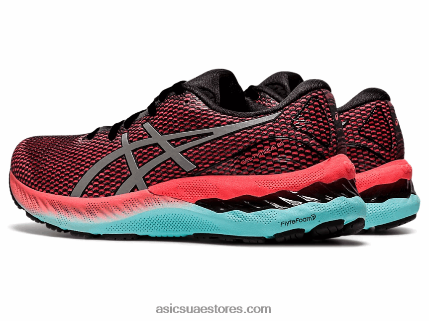 Asics أسود / فضي نقي جل نيمبوس 23 لايت شو 2N24DJ3743