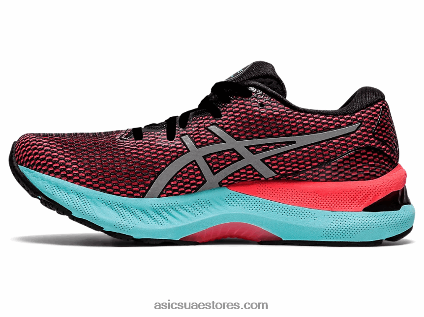 Asics أسود / فضي نقي جل نيمبوس 23 لايت شو 2N24DJ3743