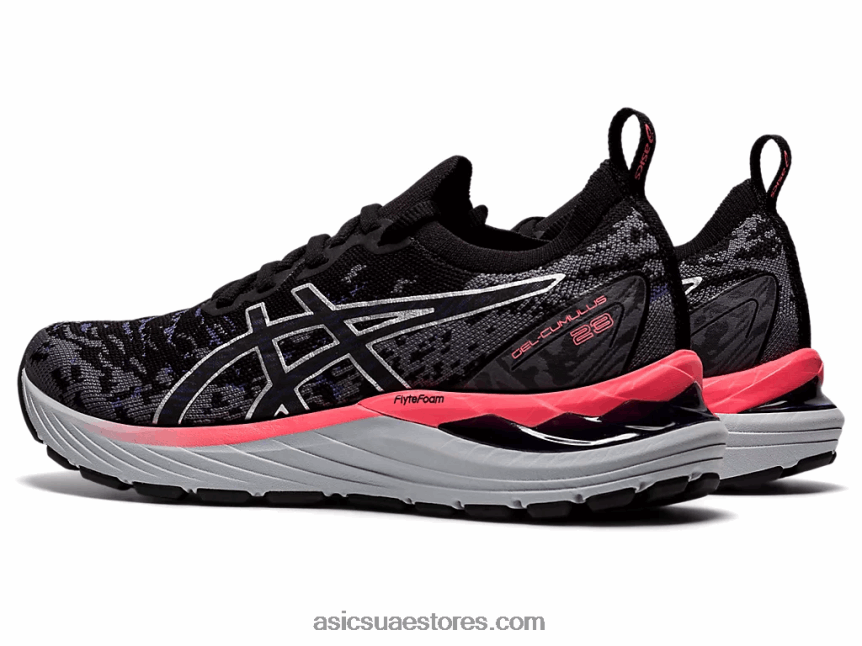 Asics رمادي الناقل / أسود جل الركام 23 مك 2N24DJ3774