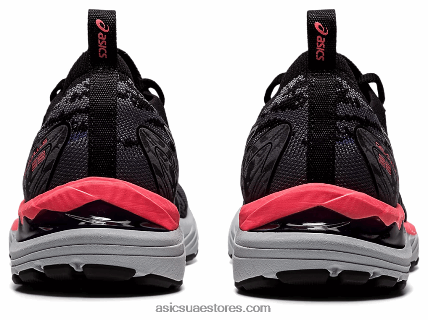 Asics رمادي الناقل / أسود جل الركام 23 مك 2N24DJ3774