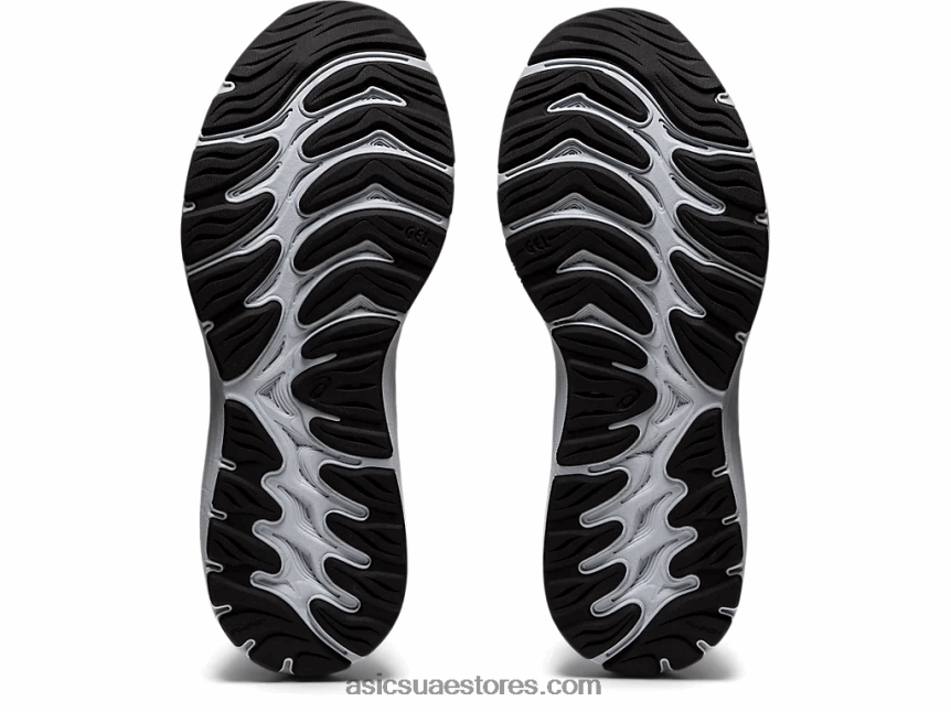 Asics رمادي الناقل / أسود جل الركام 23 مك 2N24DJ3774