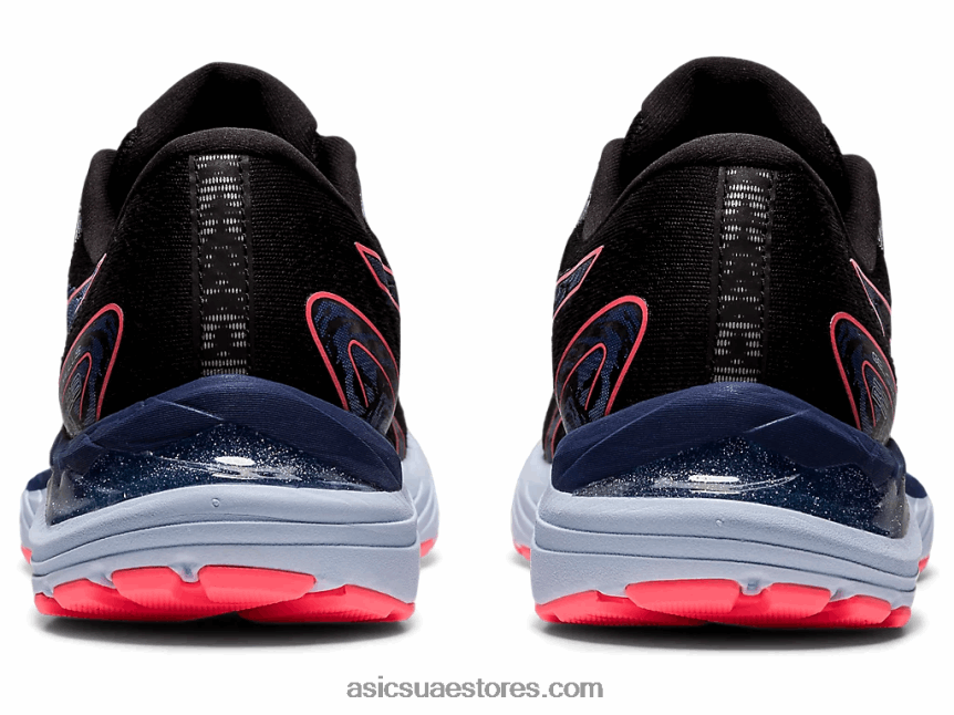 Asics أسود / مرجان مشتعل جل الركام 23 2N24DJ3886