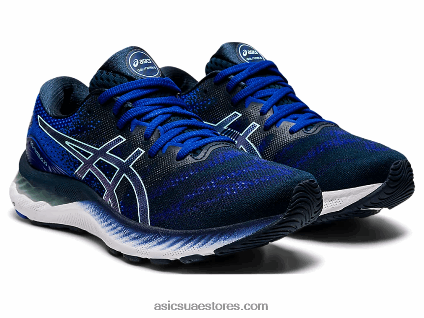 Asics الأزرق الفرنسي / الجليد الطازج جل نيمبوس 23 2N24DJ3899