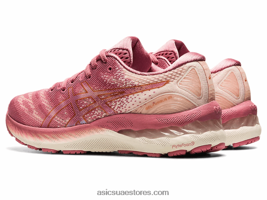 Asics وردة سموكي / برونز نقي جل نيمبوس 23 2N24DJ3900