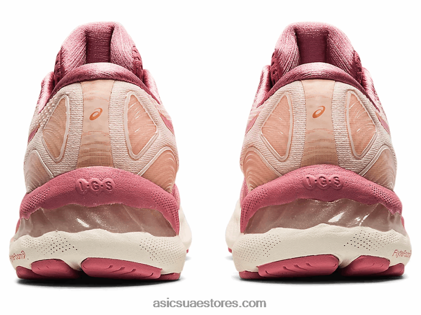 Asics وردة سموكي / برونز نقي جل نيمبوس 23 2N24DJ3900
