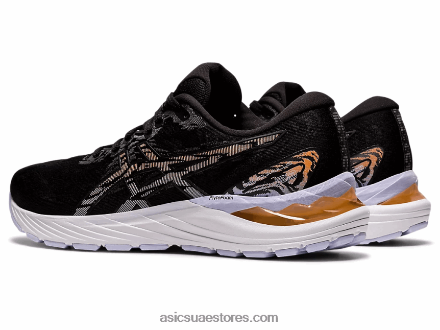 Asics أسود / شمس خوخ جل الركام 23 2N24DJ3923