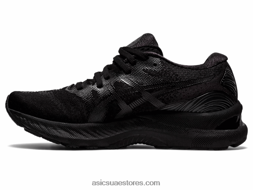 Asics أسود هلام نيمبوس 23 عريض 2N24DJ4009