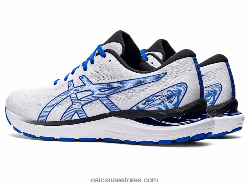 Asics أبيض / تونة زرقاء جل الركام 23 2N24DJ565