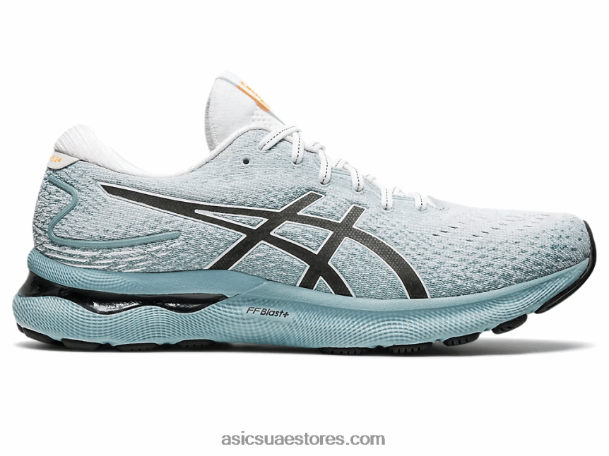 Asics فولاذ خفيف / أبيض نيمبوس جل 24 2N24DJ1023