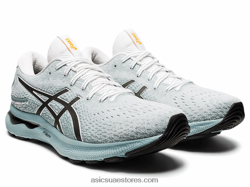 Asics فولاذ خفيف / أبيض نيمبوس جل 24 2N24DJ1023
