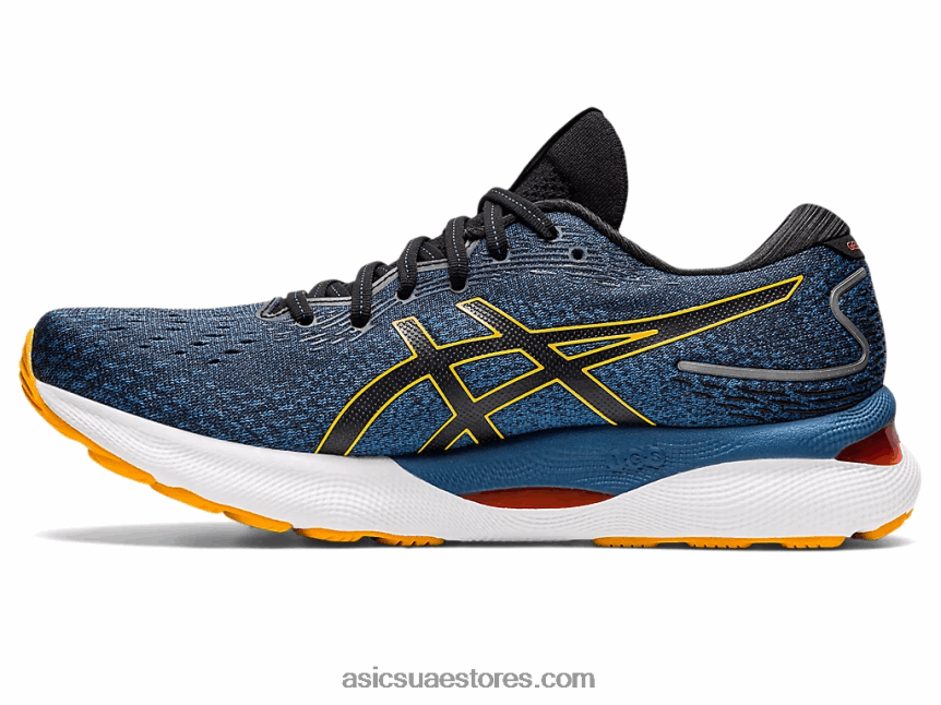 Asics اللازوردية / العنبر نيمبوس جل 24 2N24DJ1025