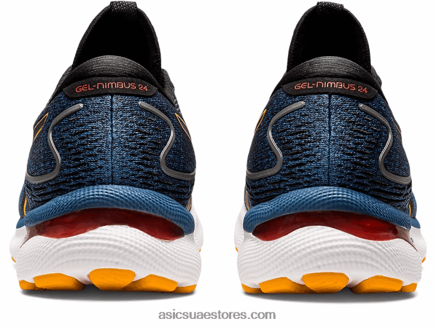 Asics اللازوردية / العنبر نيمبوس جل 24 2N24DJ1025