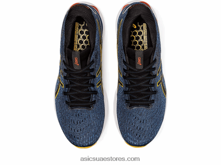 Asics اللازوردية / العنبر نيمبوس جل 24 2N24DJ1025