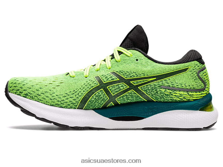 Asics سلامة أصفر / أسود نيمبوس جل 24 2N24DJ1038