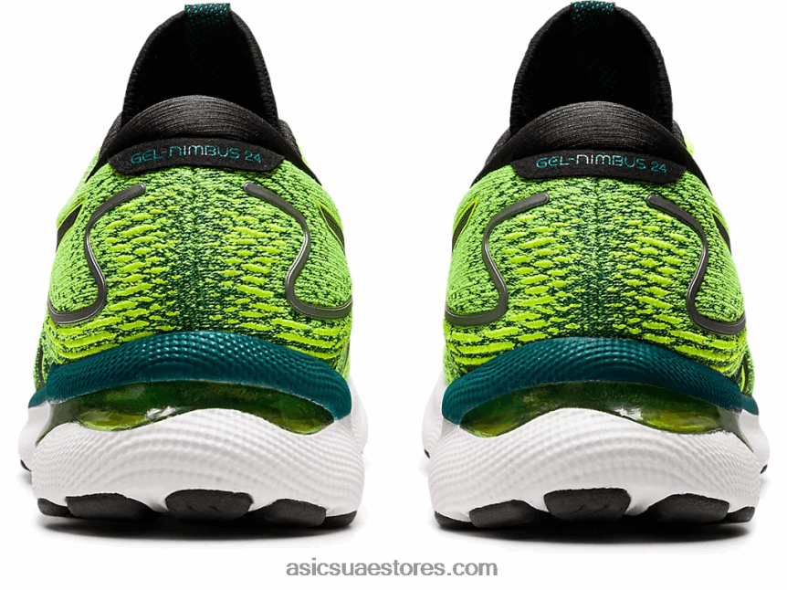 Asics سلامة أصفر / أسود نيمبوس جل 24 2N24DJ1038