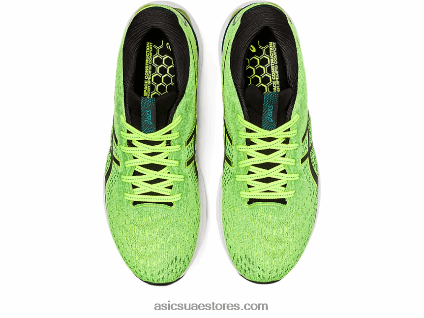 Asics سلامة أصفر / أسود نيمبوس جل 24 2N24DJ1038