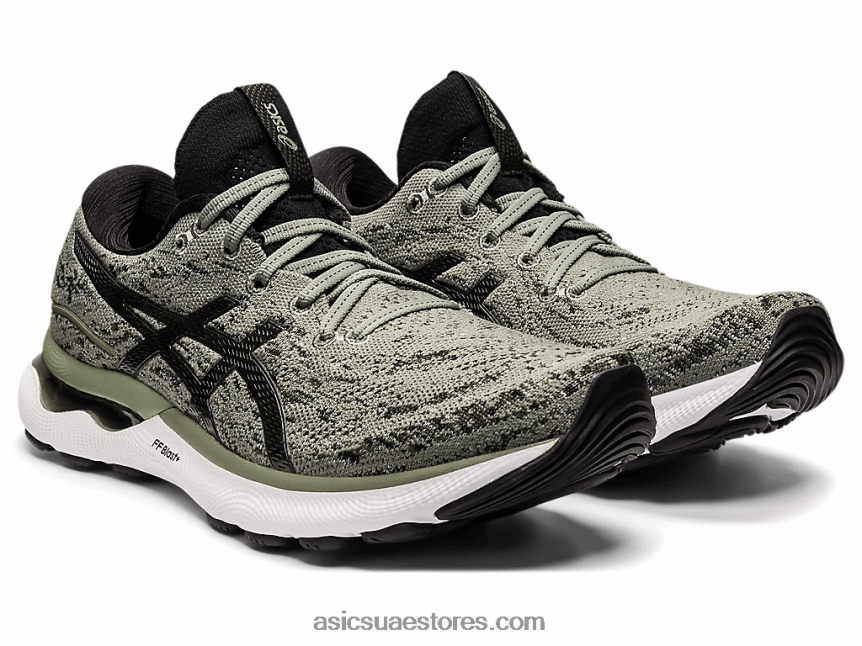 Asics حزاز أخضر / أسود جل نيمبوس 24 مك 2N24DJ1205