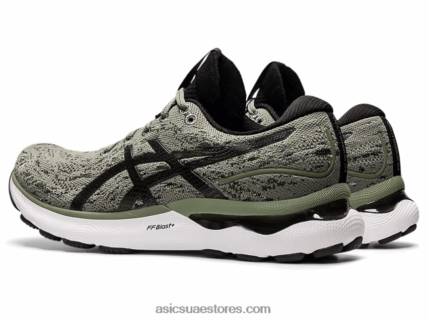 Asics حزاز أخضر / أسود جل نيمبوس 24 مك 2N24DJ1205