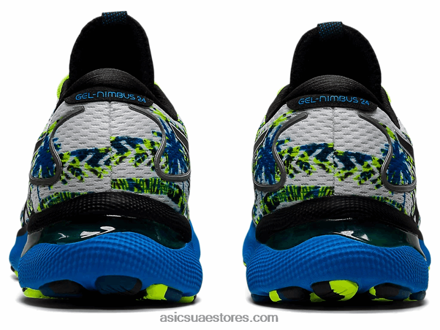 Asics أبيض أسود نيمبوس جل 24 2N24DJ1293