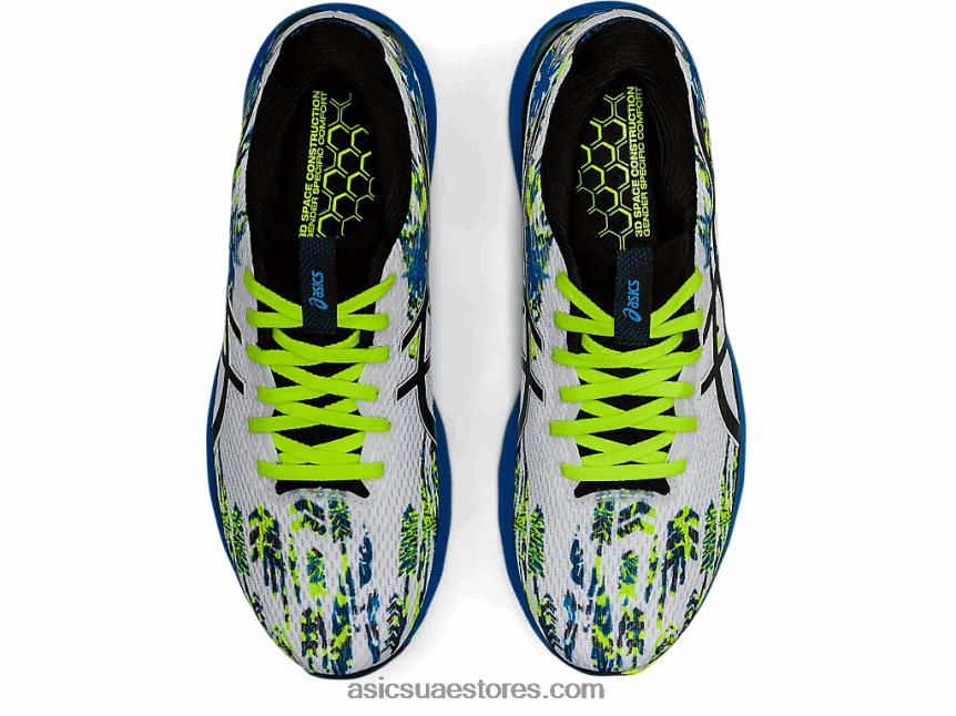 Asics أبيض أسود نيمبوس جل 24 2N24DJ1293