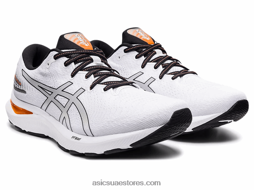 Asics أبيض / رمادي بيدمونت جل-ركام 24 2N24DJ1312